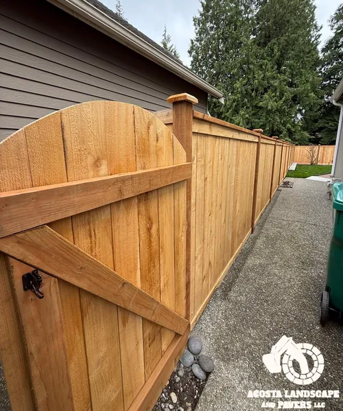 Retaining Wall & Fencing Project